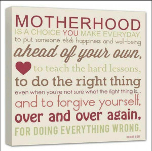 Motherhood#Repin By:Pinterest++ for iPad#