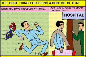 The Best Thing for Being a Doctor-Funny Image