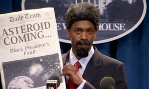 Dave Chappelle Asteroid's coming, black presidents fault