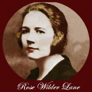 Rose Wilder Lane colorized picture