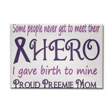 Proud Preemie Mom Magnets for