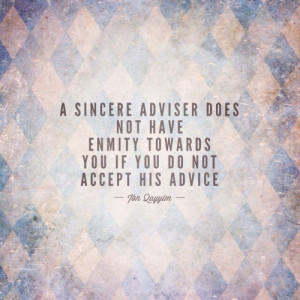 Support me with your advice in private, and avoid advising me in ...