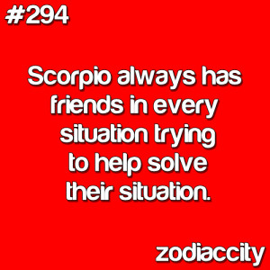 Scorpio Zodiac Sign sayins