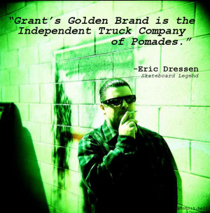 tattoo artist to the stars, Eric Dressen for Grant's Golden Brand ...