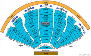 DTE Energy Music Theatre Seating Chart