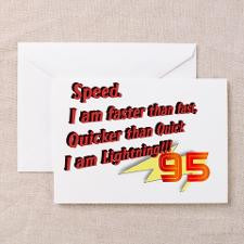 Lightning McQueen Birthday Card