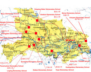 Hubei Province China Map