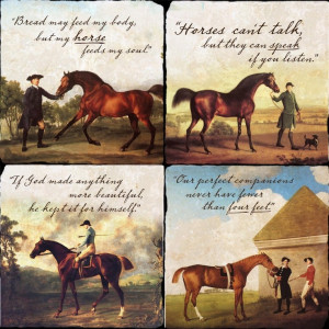 home decor | Equestrian Quotes Coaster Set: The Southern Home ~ Home ...