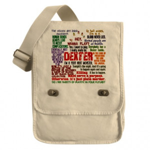 Best Dexter Quotes Field Bag