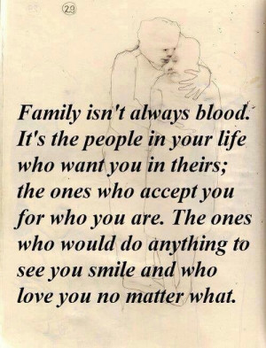 Family doesn't have to be blood ♥ I have some of the bestest family ...