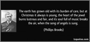 Christmas Song Quotes More phillips brooks quotes
