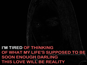 Working Day And Night - Michael Jackson Song Lyric Quote in Text Image