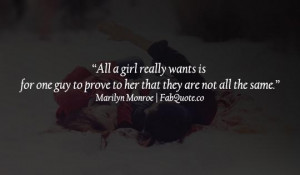 Marilyn monroe all a girl really wantst quote
