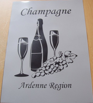 French style shabby chic champagne Ardenne region