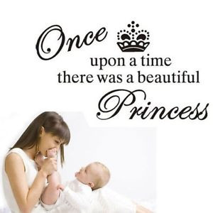 Removable-Once-Upon-A-Time-kids-vinyl-wall-decal-art-sticker-quote ...
