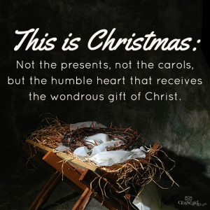 This is Christmas: Not the presents, not the carols, but the humble ...
