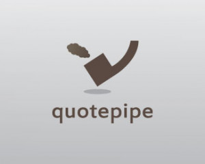 quote pipe Logo Design Details
