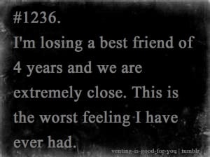 Losing Your Best Friend Quotes