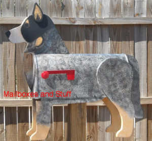 blue heeler mailbox $ 175 t his can be ordered as a locking mailbox ...