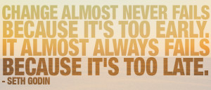 change Innovation Insights Seth Godin