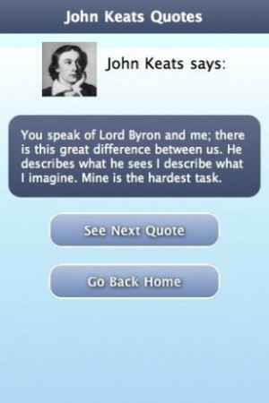 View bigger - John Keats Quotes for Android screenshot