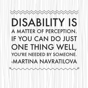 comments on “ 9 Inspirational Quotes on Overcoming Disability ”