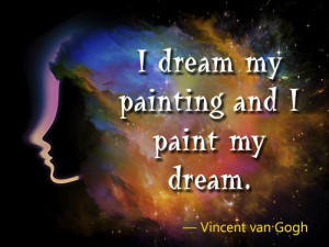 famous quote by vincent van gogh on art