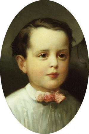 Childhood portrait of George Washington Vanderbilt, master of Biltmore ...