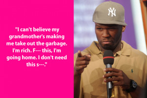 50 Cent made it clear to his Twitter followers that he is no garbage ...