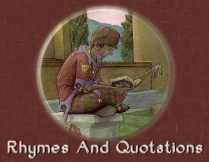 All Fool's Day: Rhymes And Quotations