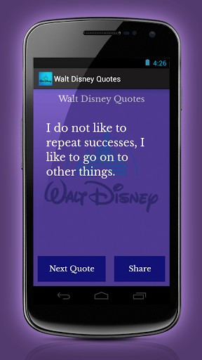 Walt Disney Quotes by Quotes Apps
