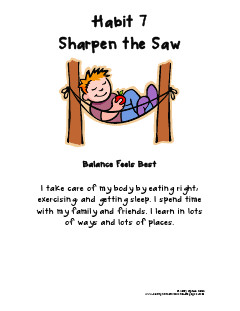 Habit 7: Sharpen the Saw