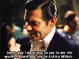 Clark Gable Gone With The Wind animated GIF