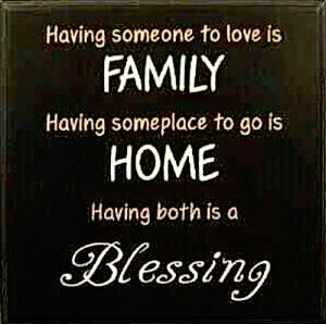 ... for my family, my beautiful home and the many blessings in my life