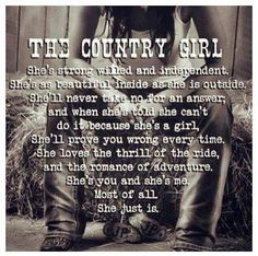 country girl more cowgirls stuff quotes girls generation country girls ...