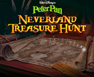 peter pan neverland treasure hunt game description collect peter pan ...