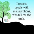 people with real intentions