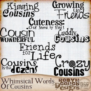 Share Graphic Cousins Quotes
