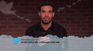 ... Drake is on the latest episode of Jimmy Kimmel’s “Mean Tweets