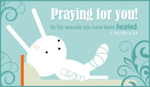 Pray for Healing Ecard