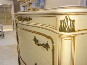 Antique Gold Painted Furniture