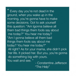 Constantine Jefferson -The Help