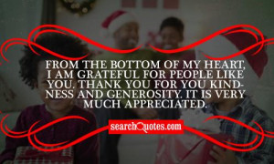 Thank You From Bottom Heart