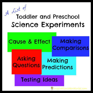 ... http://inspirationlaboratories.com/preschool-science-experiments/ Like
