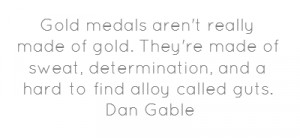 Gold medals aren 39 t really made of gold They 39 re made of sweat