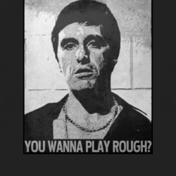 Scarface quote movie 80s gangster hip hop Pacino Tony Montana t shirt ...