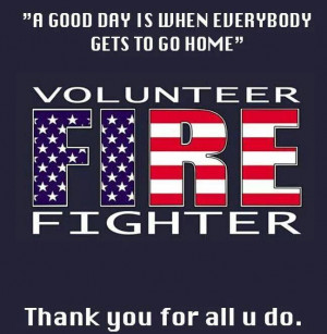 Thank You, Firefighters!