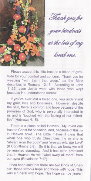 ... of gratitude for your comfort and concern thank you for weeping with