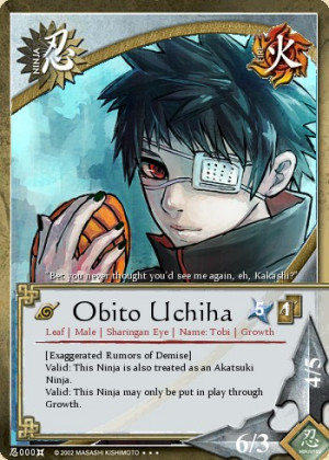 Obito Uchiha card image: click to enlarge
