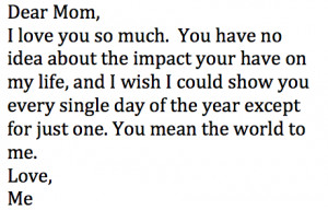 Dear Mom Poem From Daughter Dear mom, i love you so much,